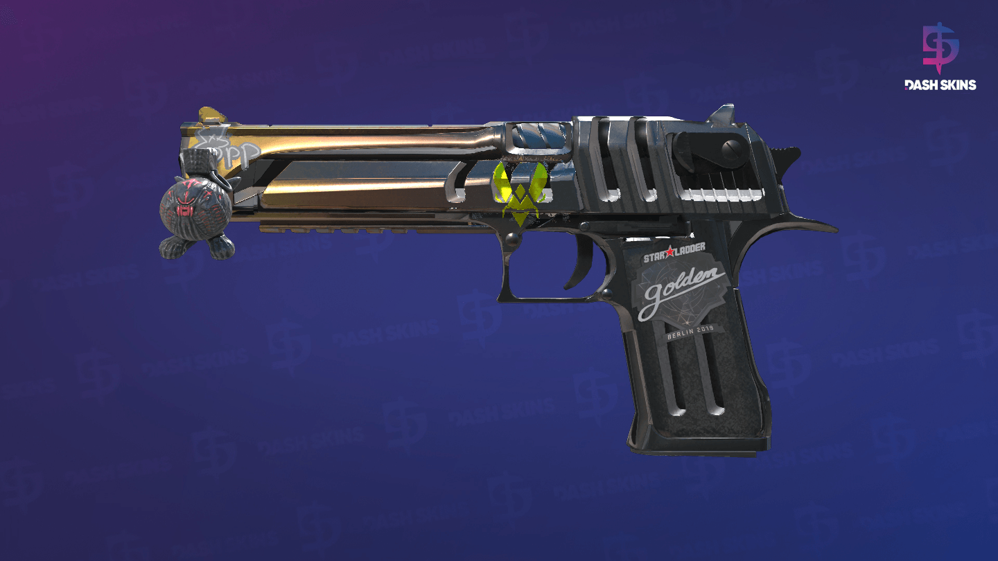 Desert Eagle | Light Rail (Battle-Scarred) Screenshot Playside