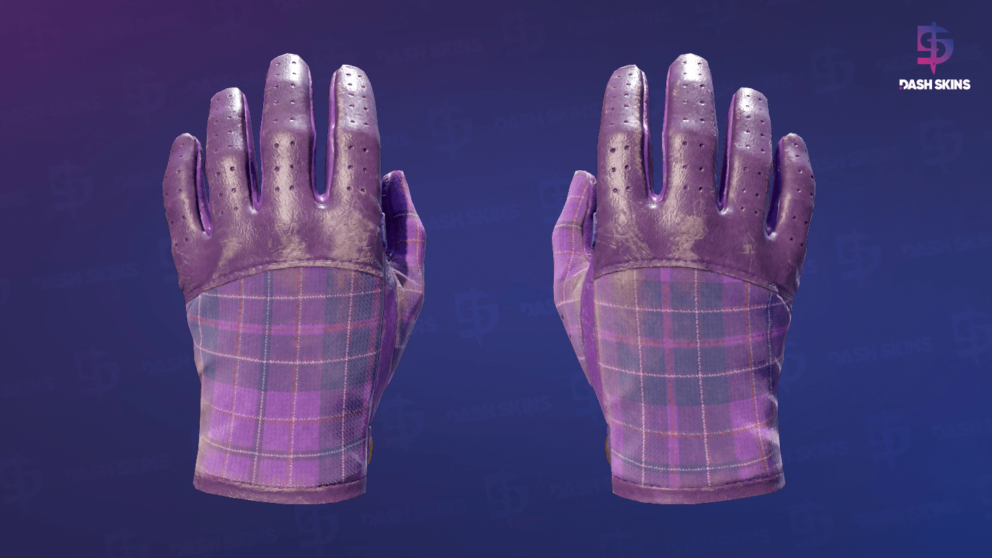 ★ Driver Gloves | Imperial Plaid (Well-Worn) Screenshot Playside