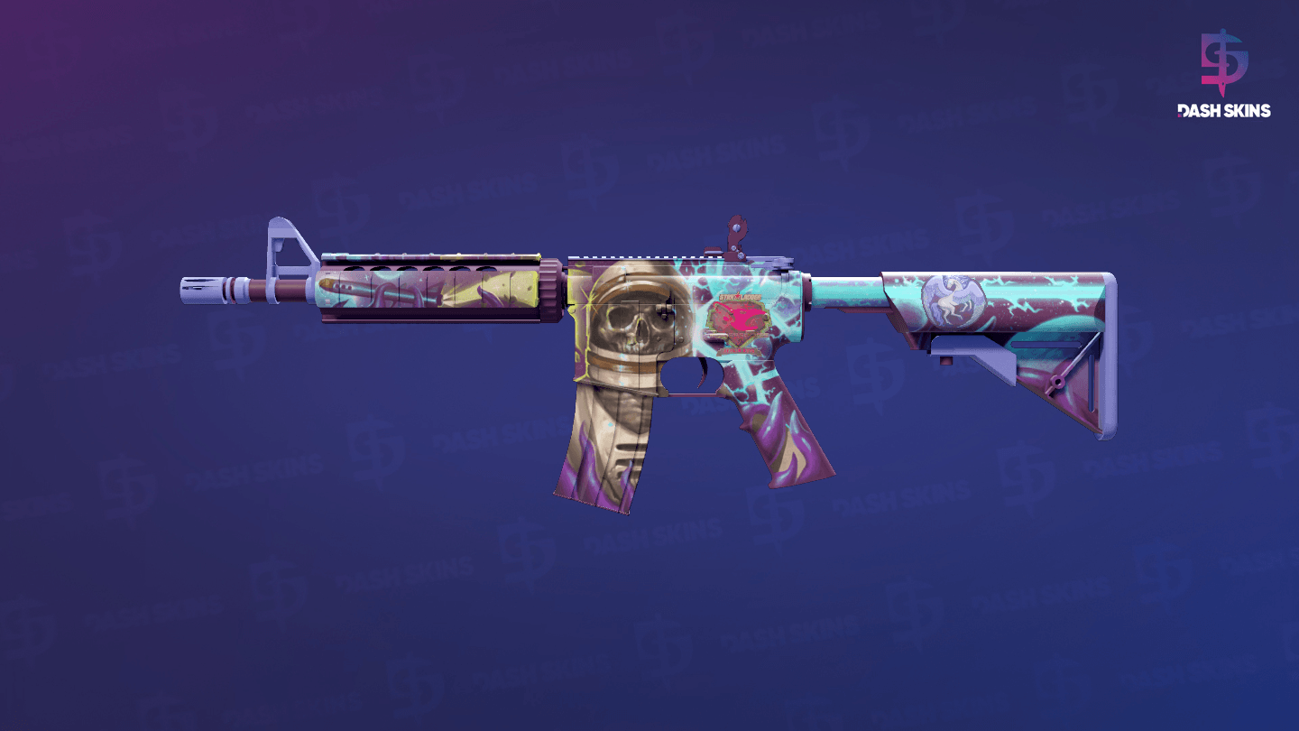 M4A4 | Desolate Space (Field-Tested) Screenshot Playside