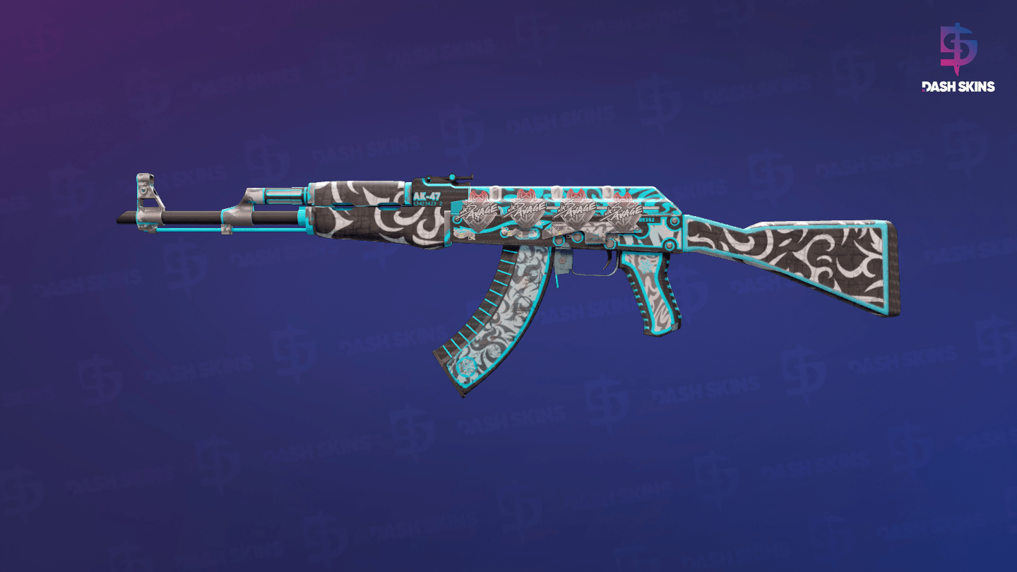 AK-47 | Frontside Misty (Field-Tested) Screenshot Playside
