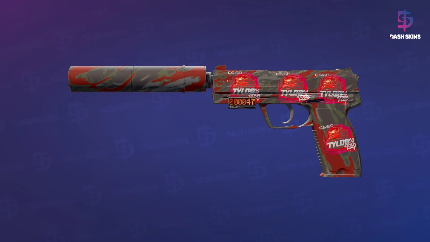 StatTrak™ USP-S | Blood Tiger (Factory New) Screenshot Playside