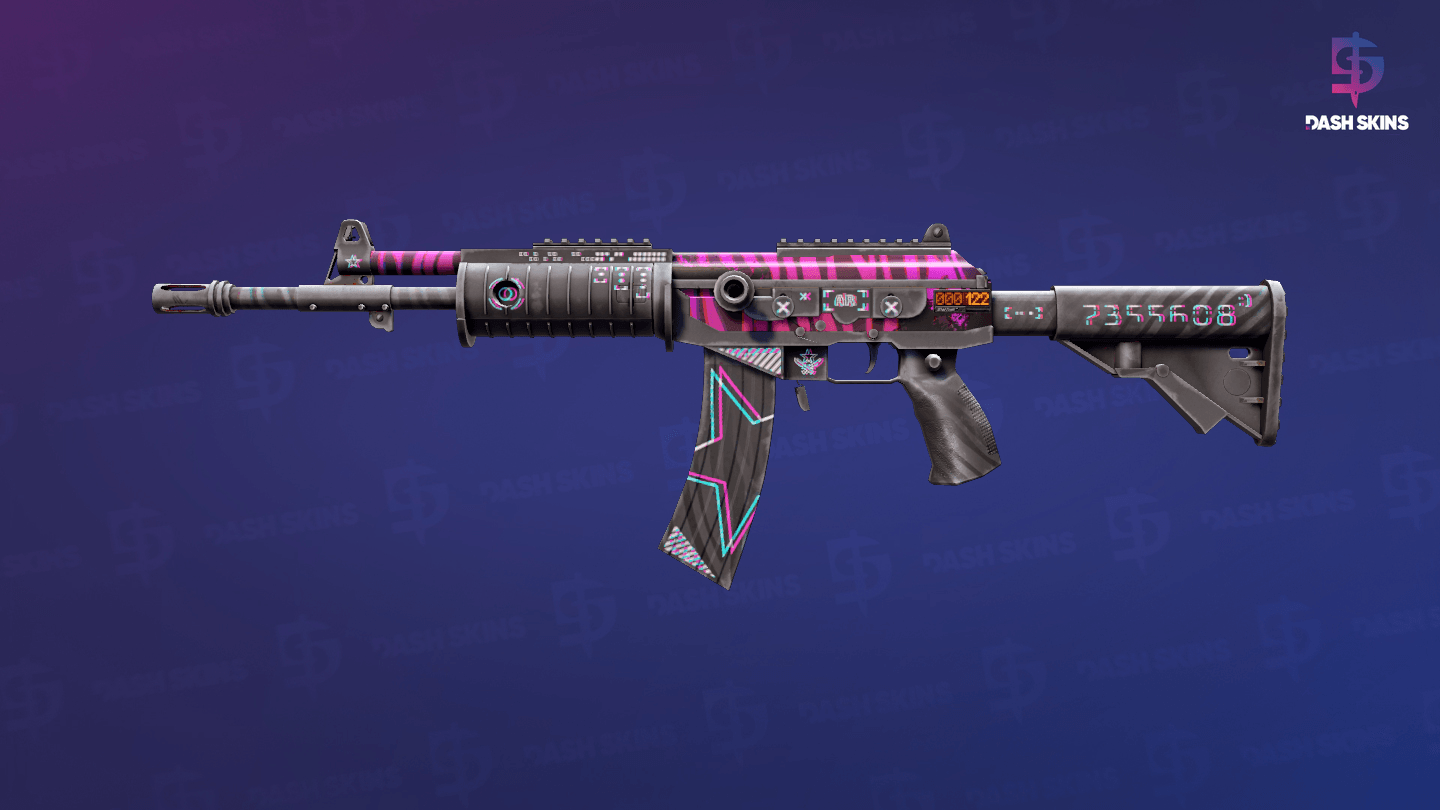 StatTrak™ Galil AR | Chromatic Aberration (Field-Tested) Screenshot Playside