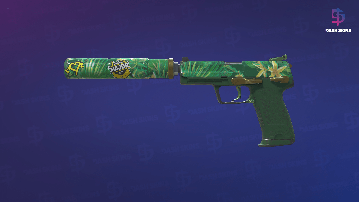 USP-S | Tropical Breeze (Field-Tested) Screenshot Playside