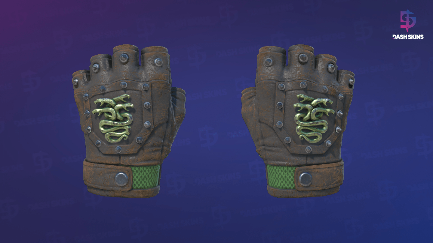 ★ Hydra Gloves | Emerald (Battle-Scarred) Screenshot Playside
