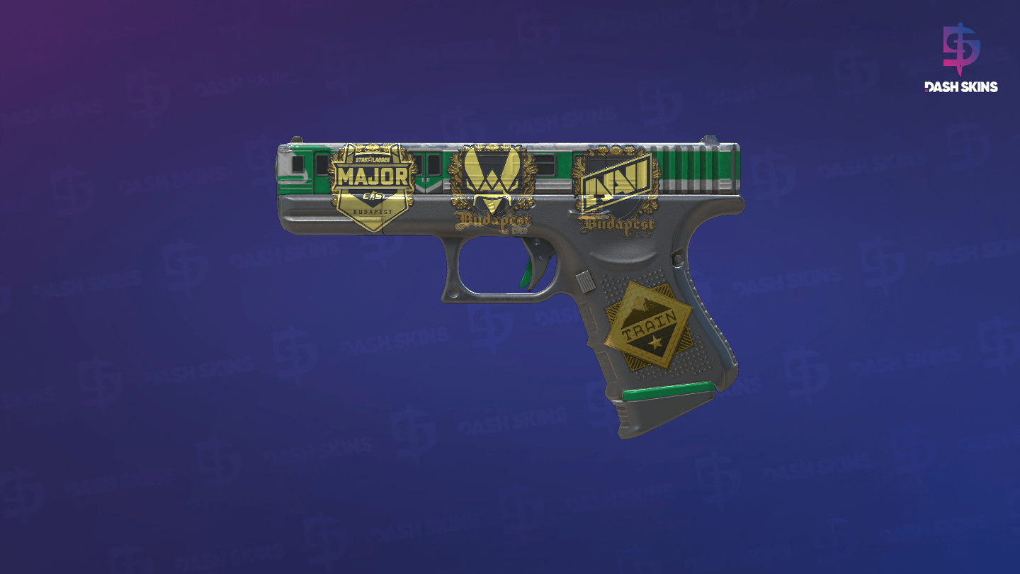 Souvenir Glock-18 | Green Line (Minimal Wear) Screenshot Playside
