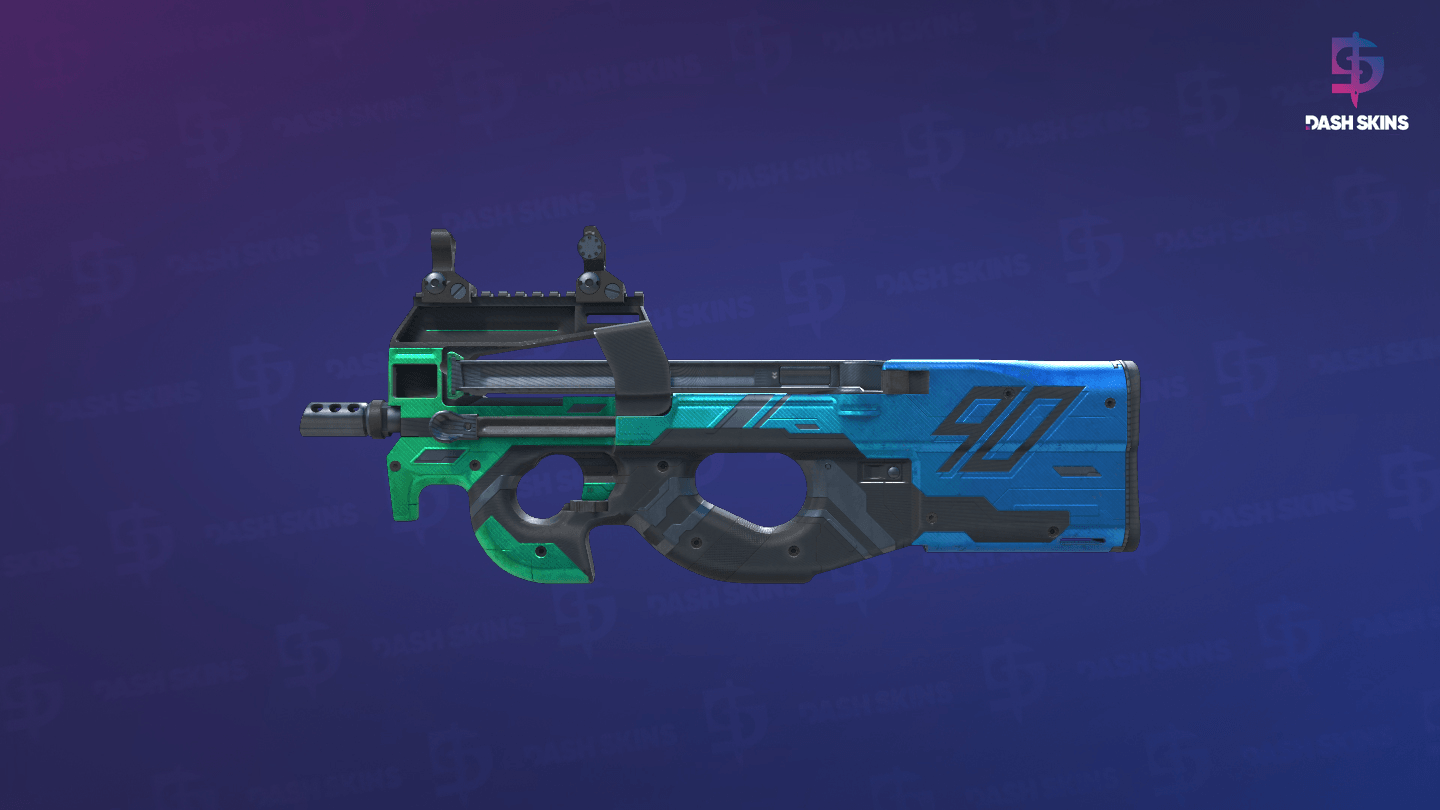 P90 | Wave Breaker (Factory New) Screenshot Playside