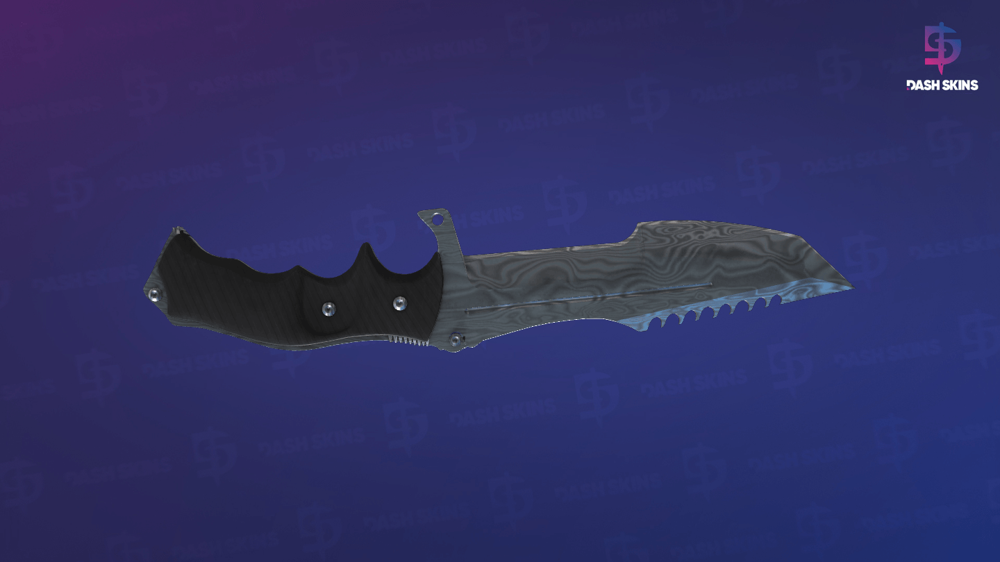 ★ Huntsman Knife | Damascus Steel (Field-Tested) Screenshot Playside