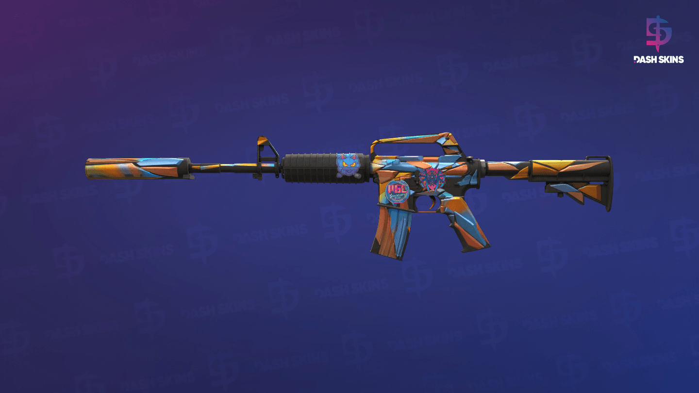 M4A1-S | Leaded Glass (Field-Tested) Screenshot Playside