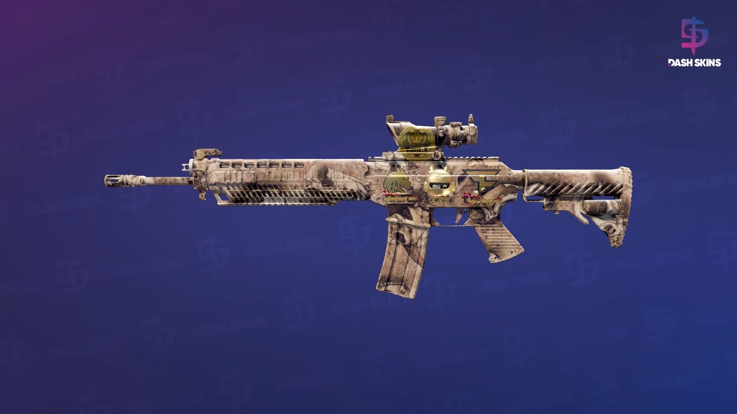 Souvenir SG 553 | Bleached (Factory New) Screenshot Playside