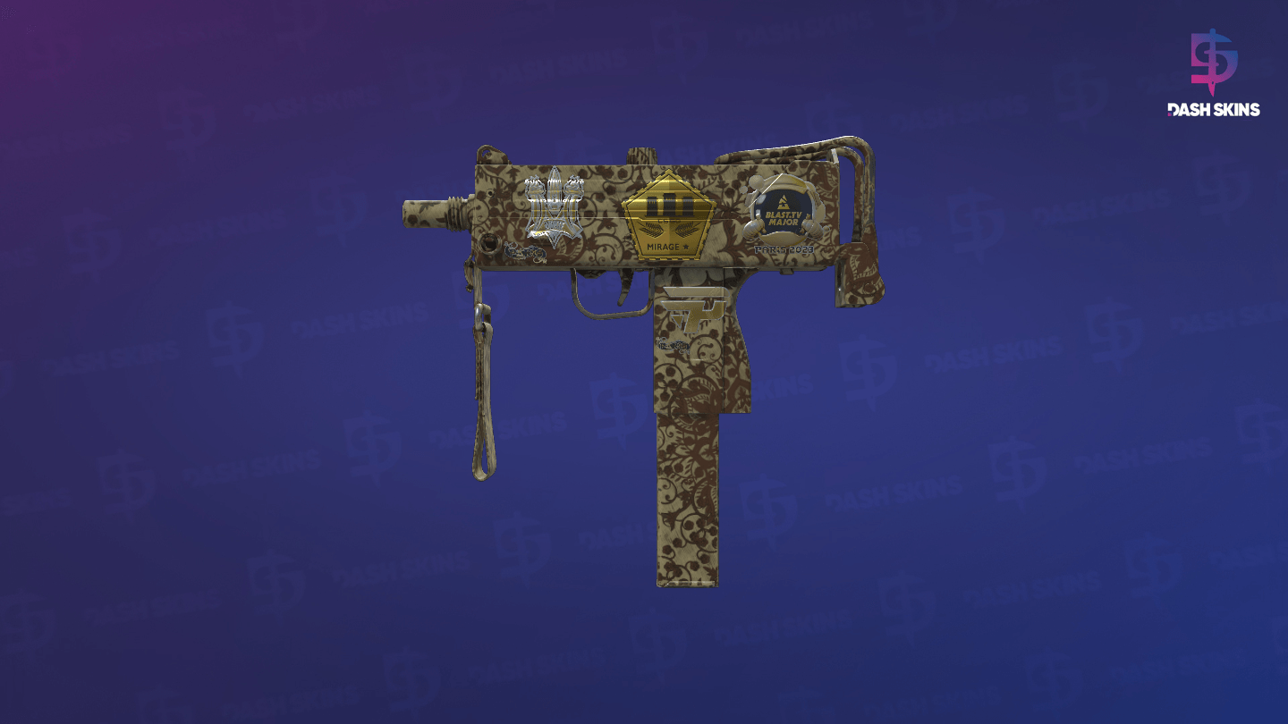 Souvenir MAC-10 | Sienna Damask (Factory New) Screenshot Playside