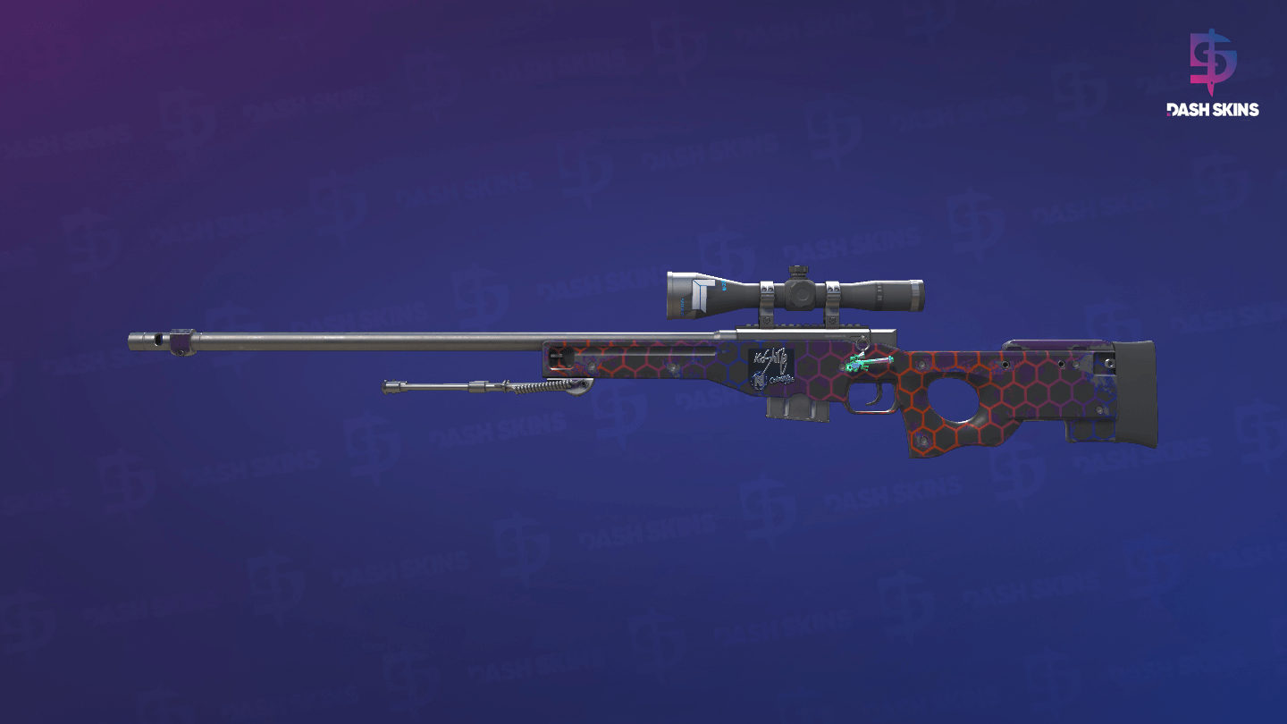 AWP | Electric Hive (Field-Tested) Screenshot Playside