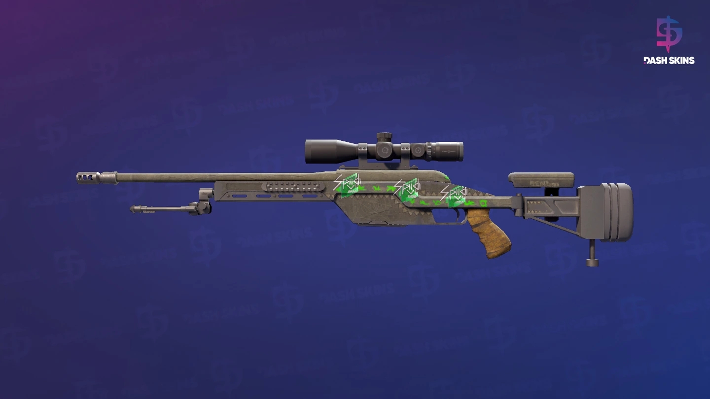 SSG 08 | Necropos (Battle-Scarred) Screenshot Playside