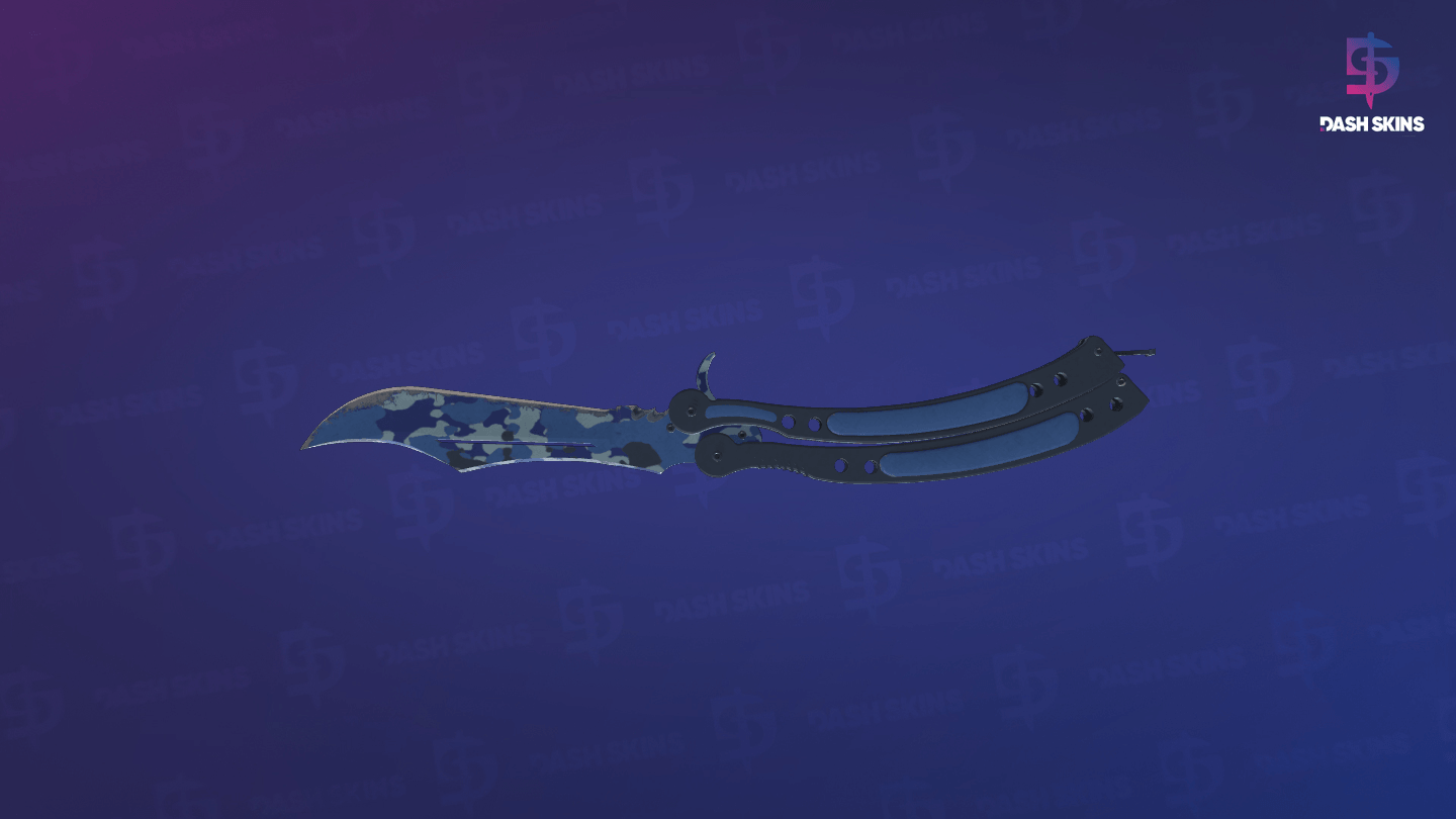★ Butterfly Knife | Bright Water (Field-Tested) Screenshot Playside