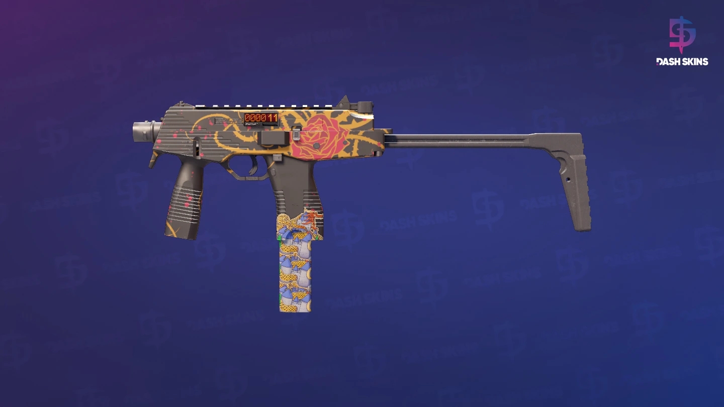 StatTrak™ MP9 | Rose Iron (Factory New) Screenshot Playside