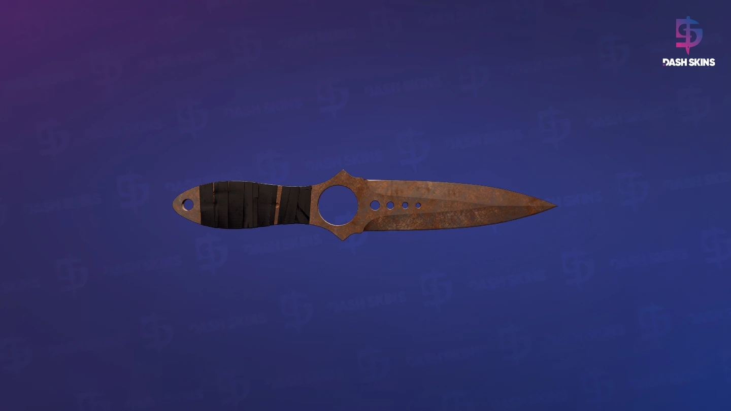 ★ Skeleton Knife | Rust Coat (Battle-Scarred) Screenshot Playside