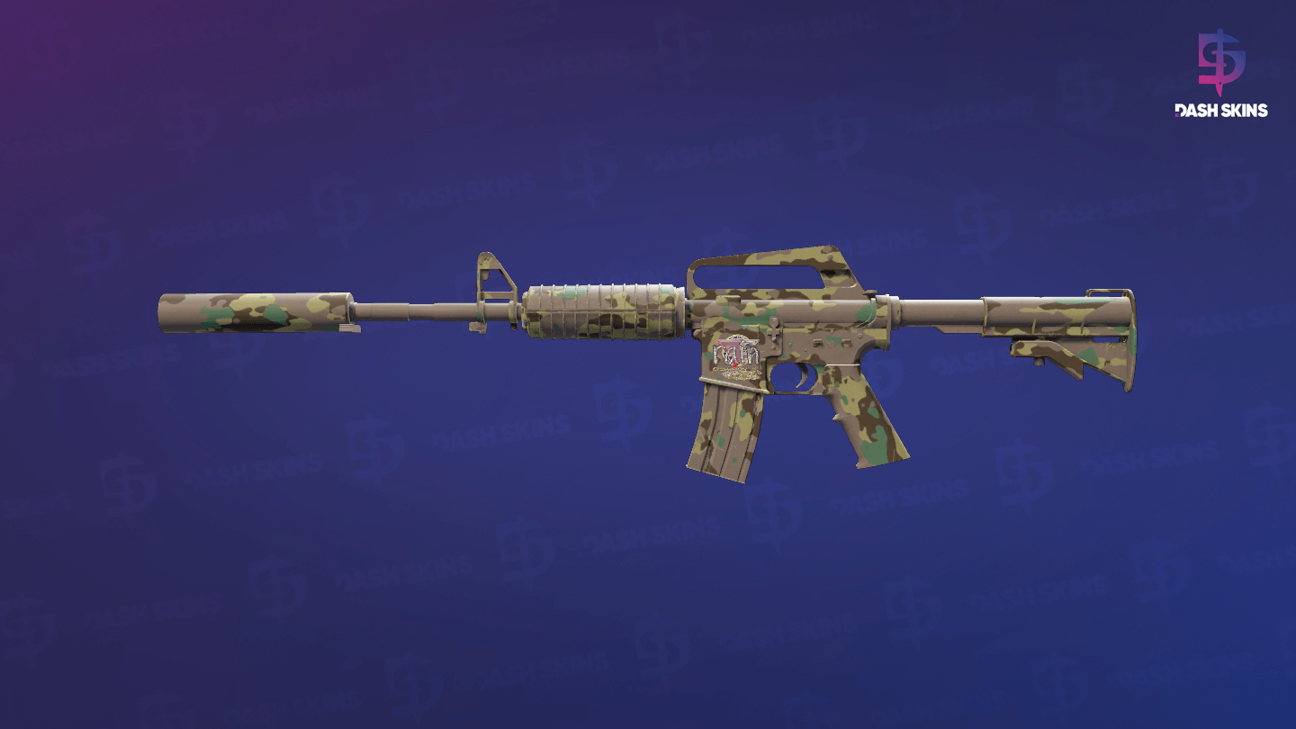 M4A1-S | Boreal Forest (Minimal Wear) Screenshot Playside