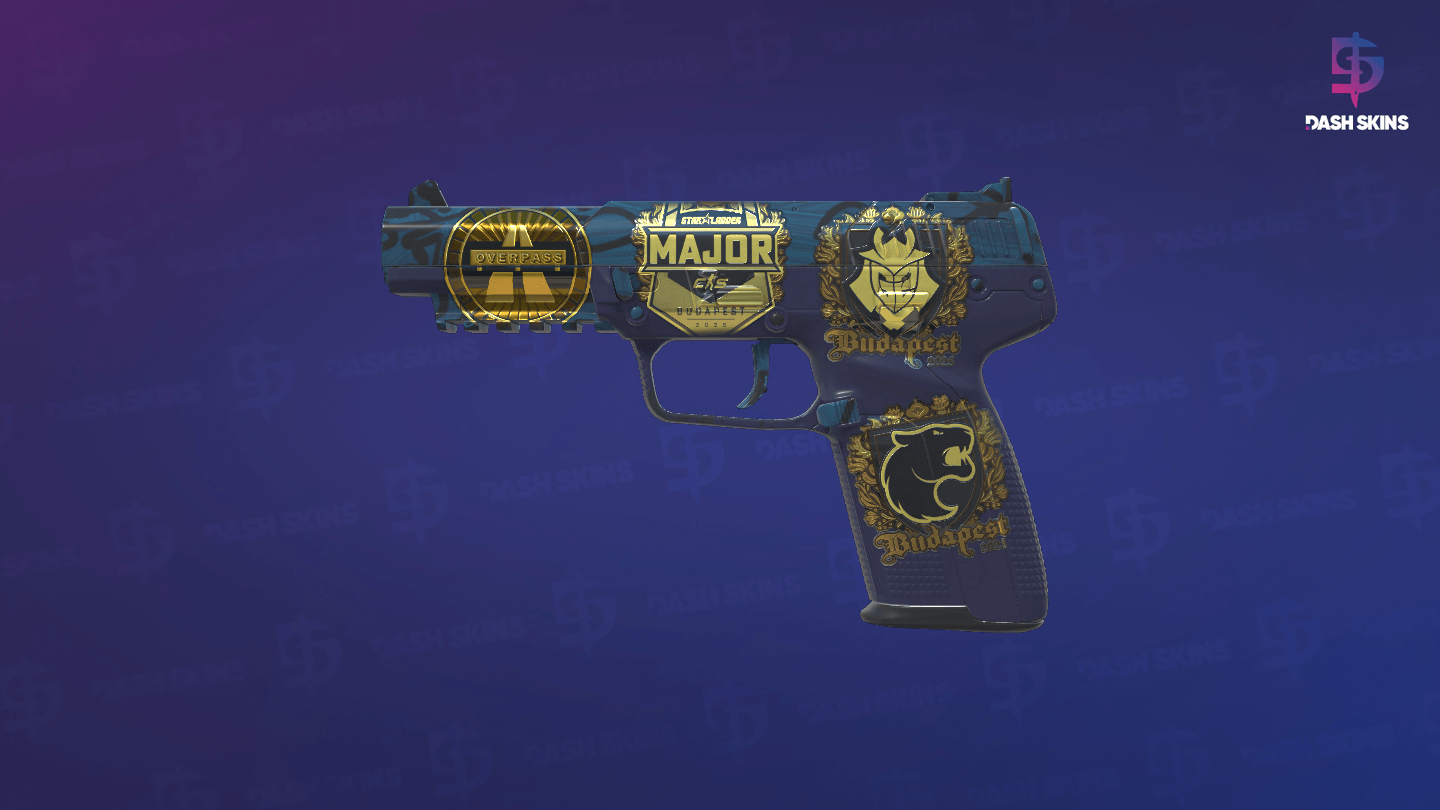 Souvenir Five-SeveN | Midnight Paintover (Factory New) Screenshot Playside