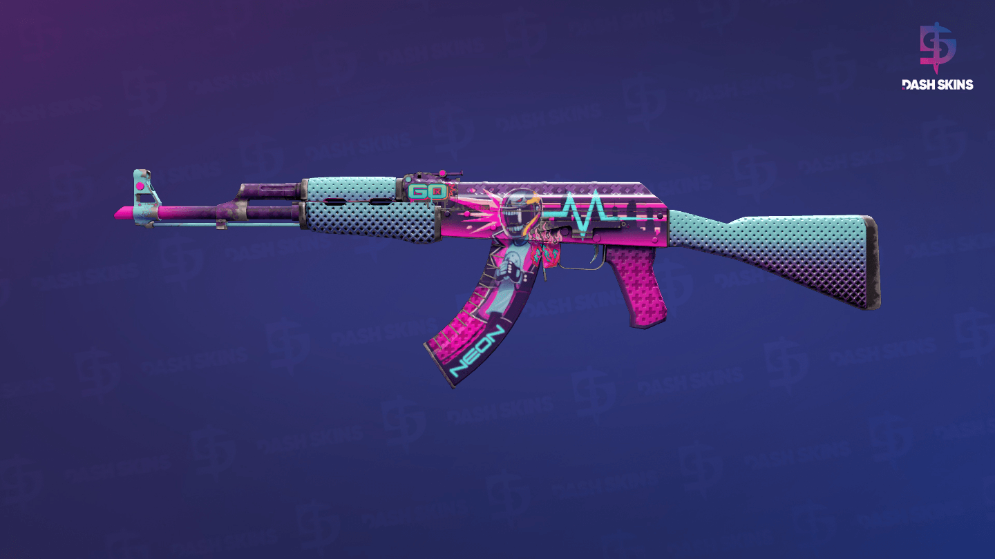 AK-47 | Neon Rider (Field-Tested) Screenshot Playside