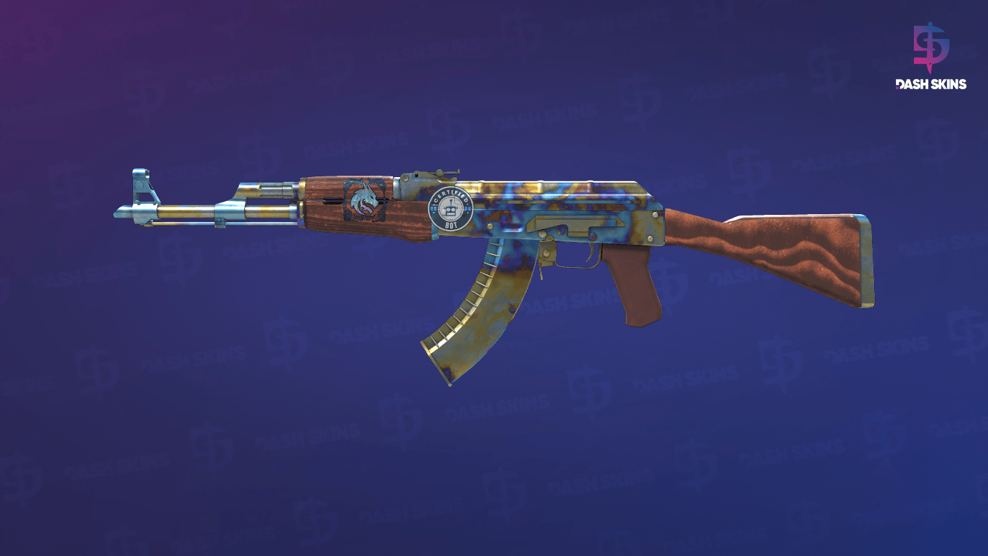 AK-47 | Case Hardened (Minimal Wear) Screenshot Playside