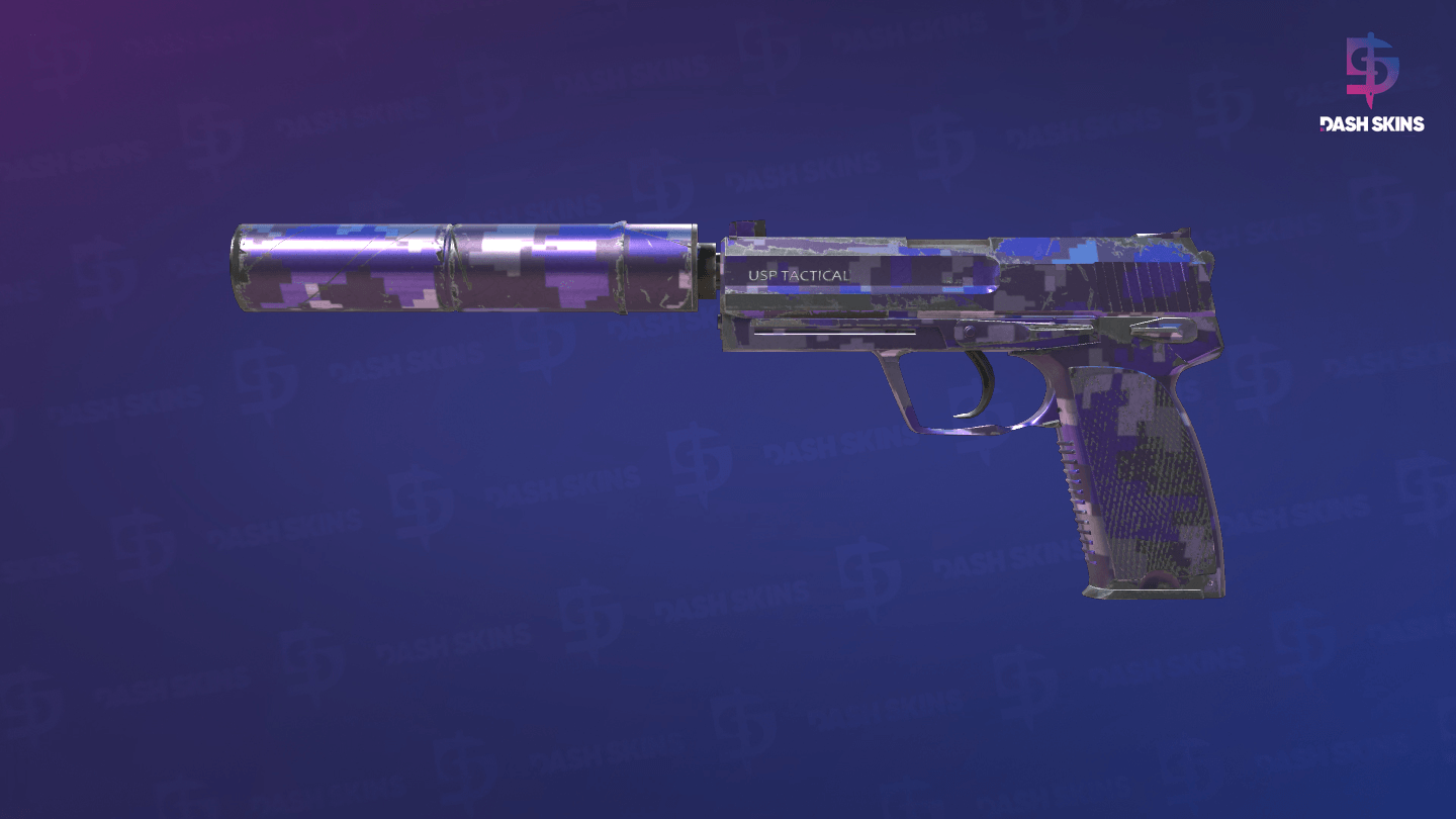 USP-S | Purple DDPAT (Field-Tested) Screenshot Playside