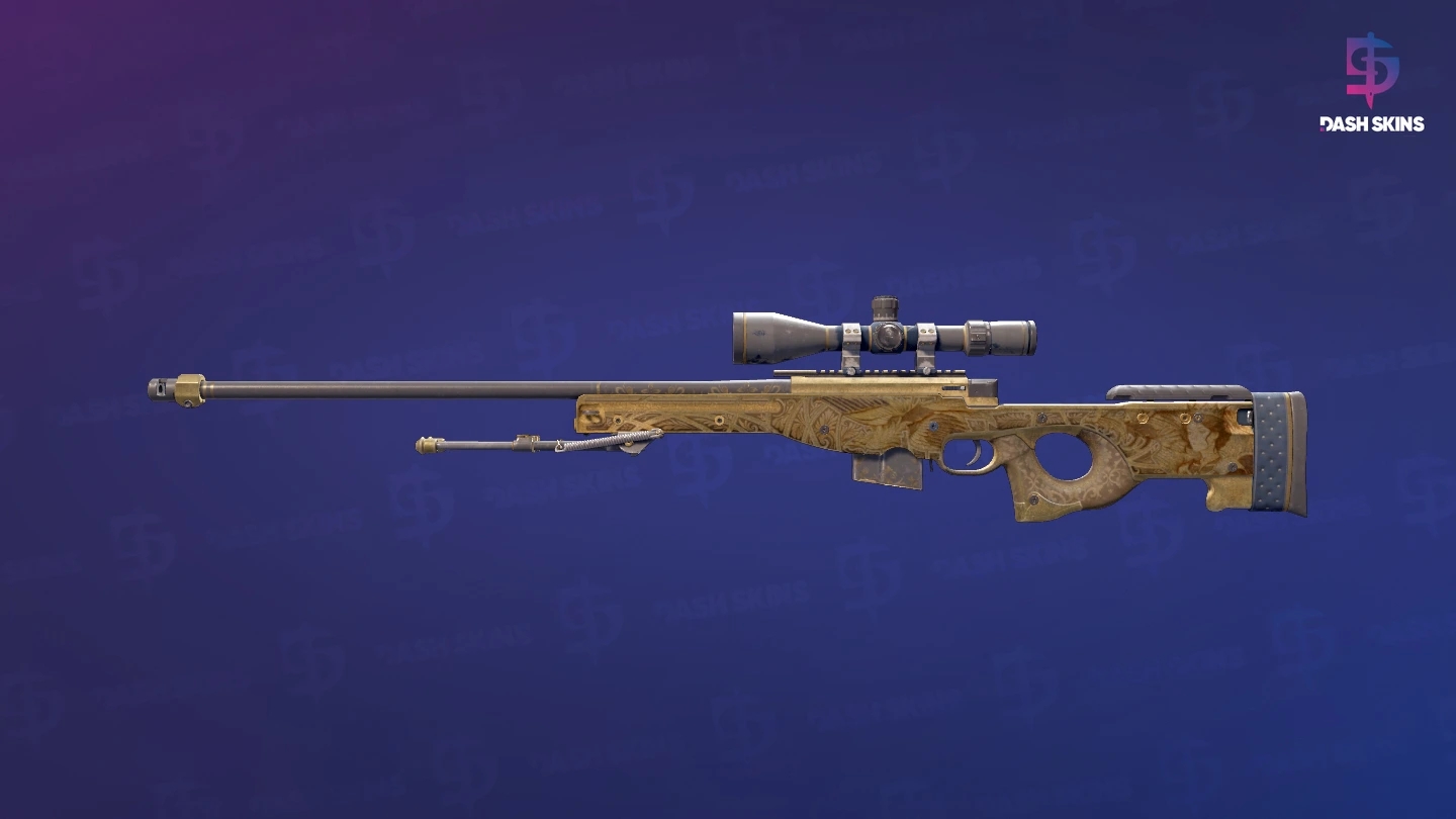 AWP | Queen's Gambit (Battle-Scarred) Screenshot Playside