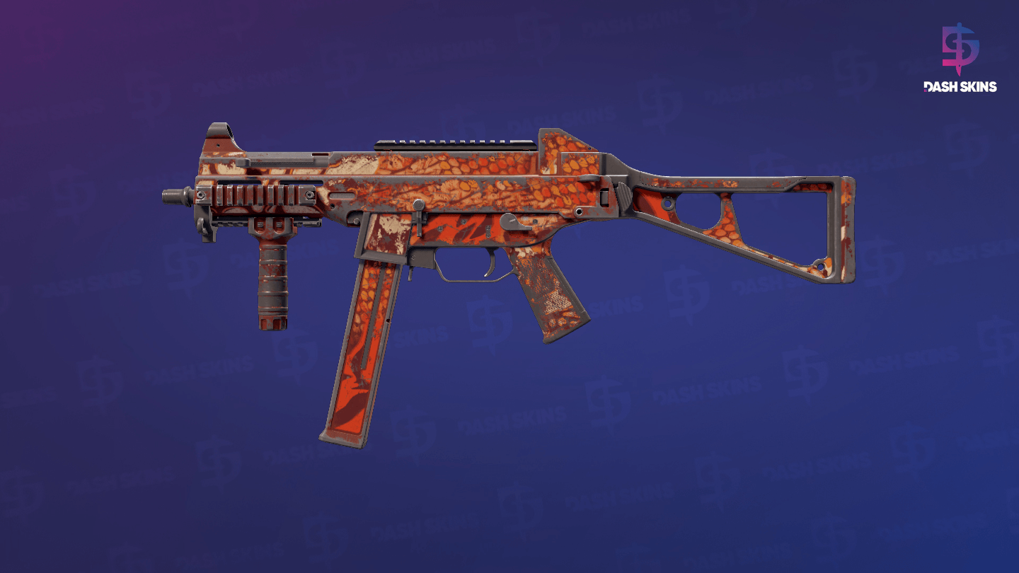 UMP-45 | Warm Blooded (Well-Worn) Screenshot Playside