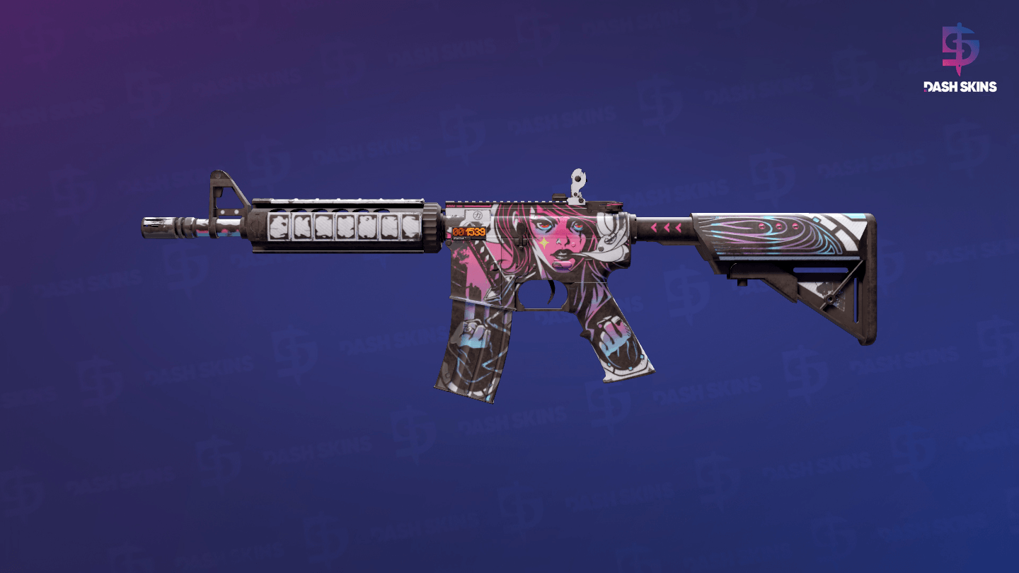 StatTrak™ M4A4 | Neo-Noir (Field-Tested) Screenshot Playside