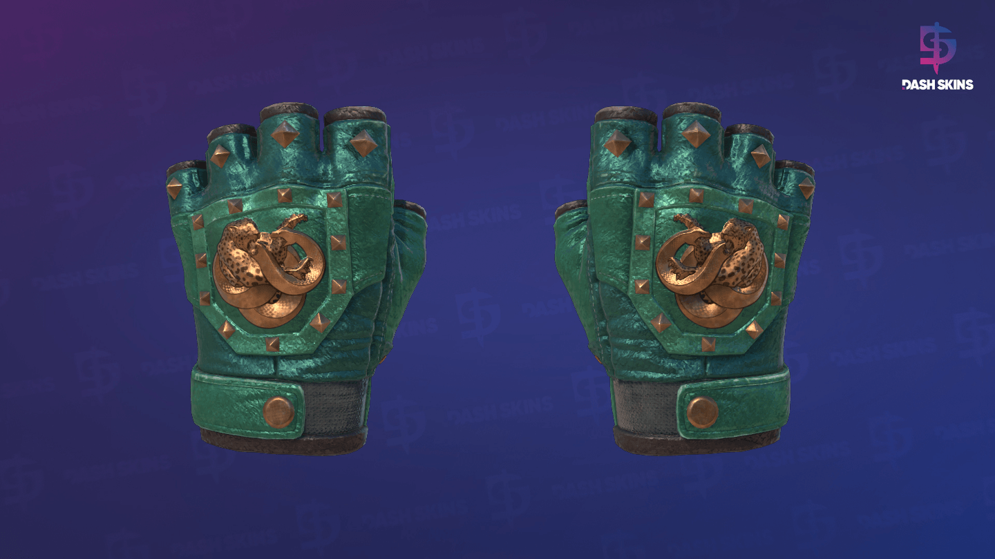 ★ Broken Fang Gloves | Jade (Field-Tested) Screenshot Playside
