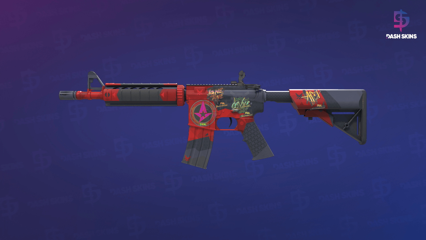 M4A4 | Evil Daimyo (Factory New) Screenshot Playside