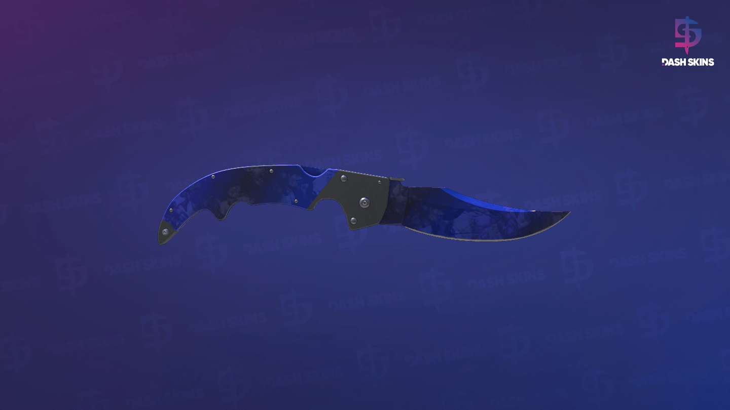 ★ Falchion Knife | Doppler (Factory New) - Phase 4 Screenshot Playside
