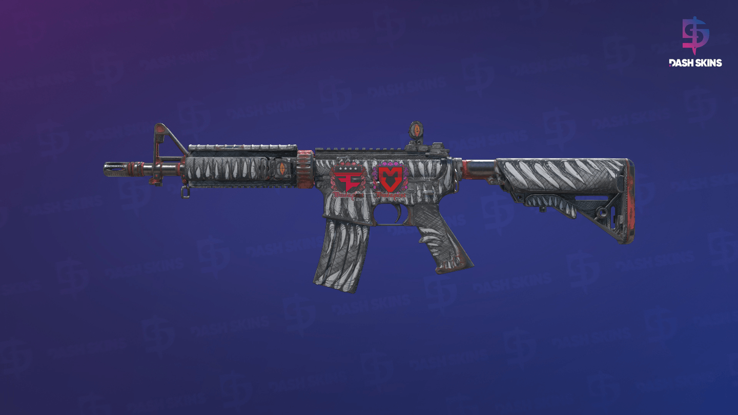 M4A4 | Zubastick (Minimal Wear) Screenshot Playside