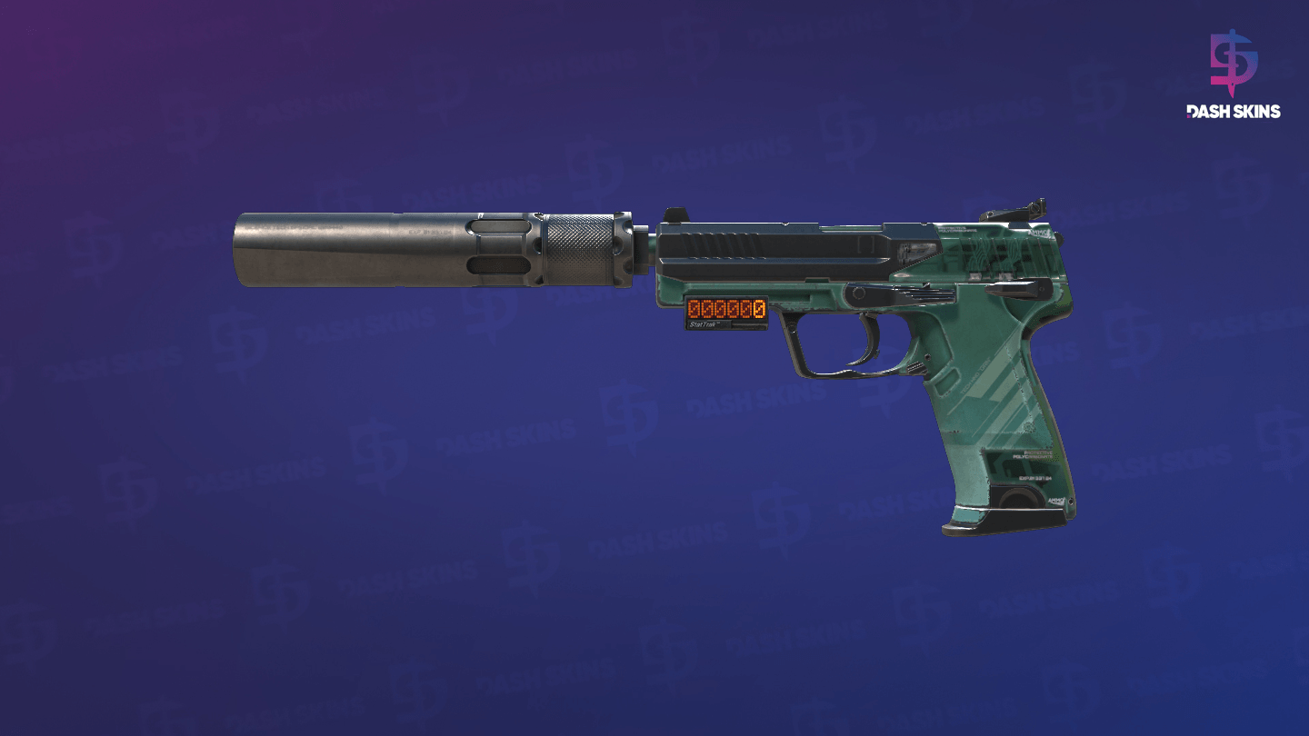 StatTrak™ USP-S | PC-GRN (Field-Tested) Screenshot Playside