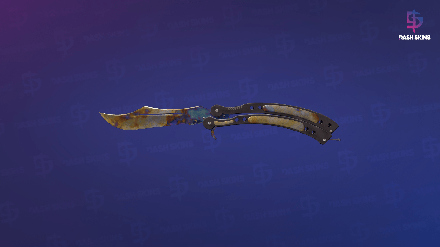 ★ Butterfly Knife | Case Hardened (Battle-Scarred) Screenshot Playside