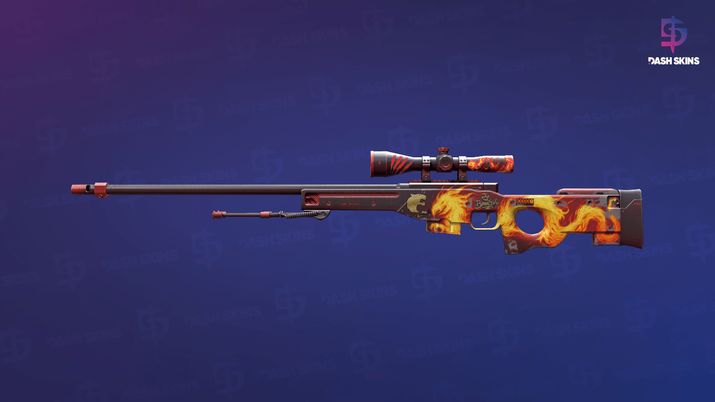 StatTrak™ AWP | Wildfire (Field-Tested) Screenshot Playside