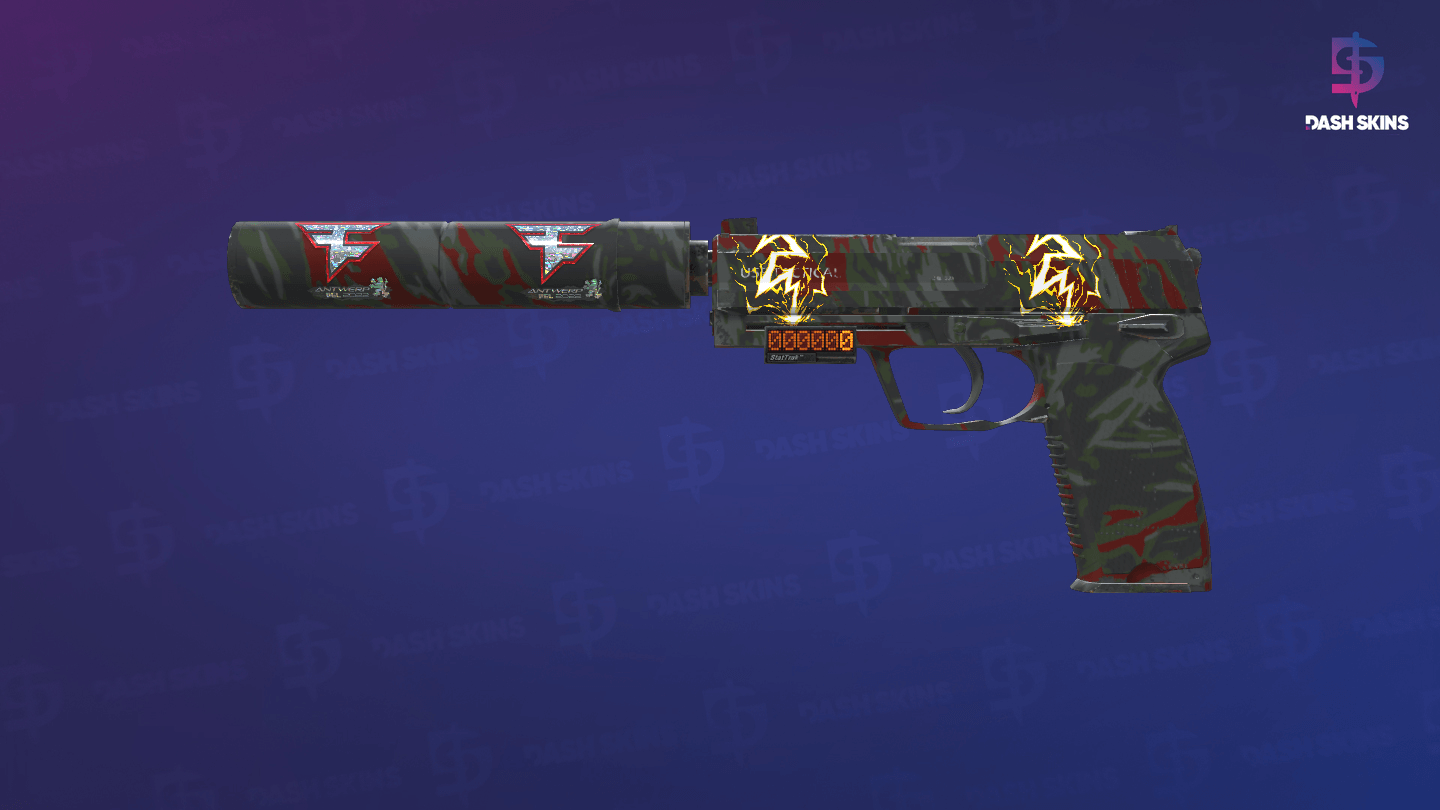 StatTrak™ USP-S | Blood Tiger (Minimal Wear) Screenshot Playside