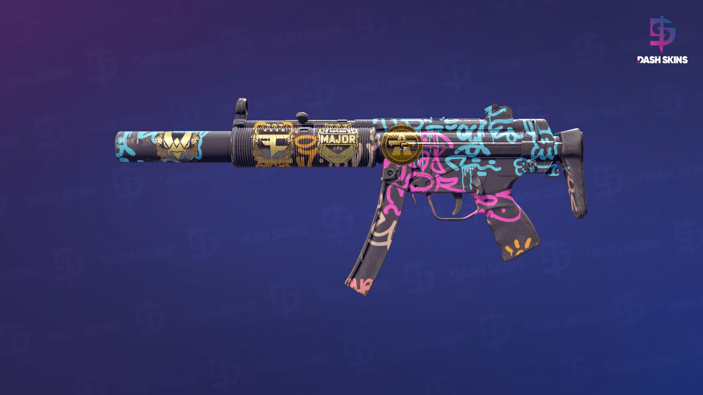 Souvenir MP5-SD | Neon Squeezer (Field-Tested) Screenshot Playside