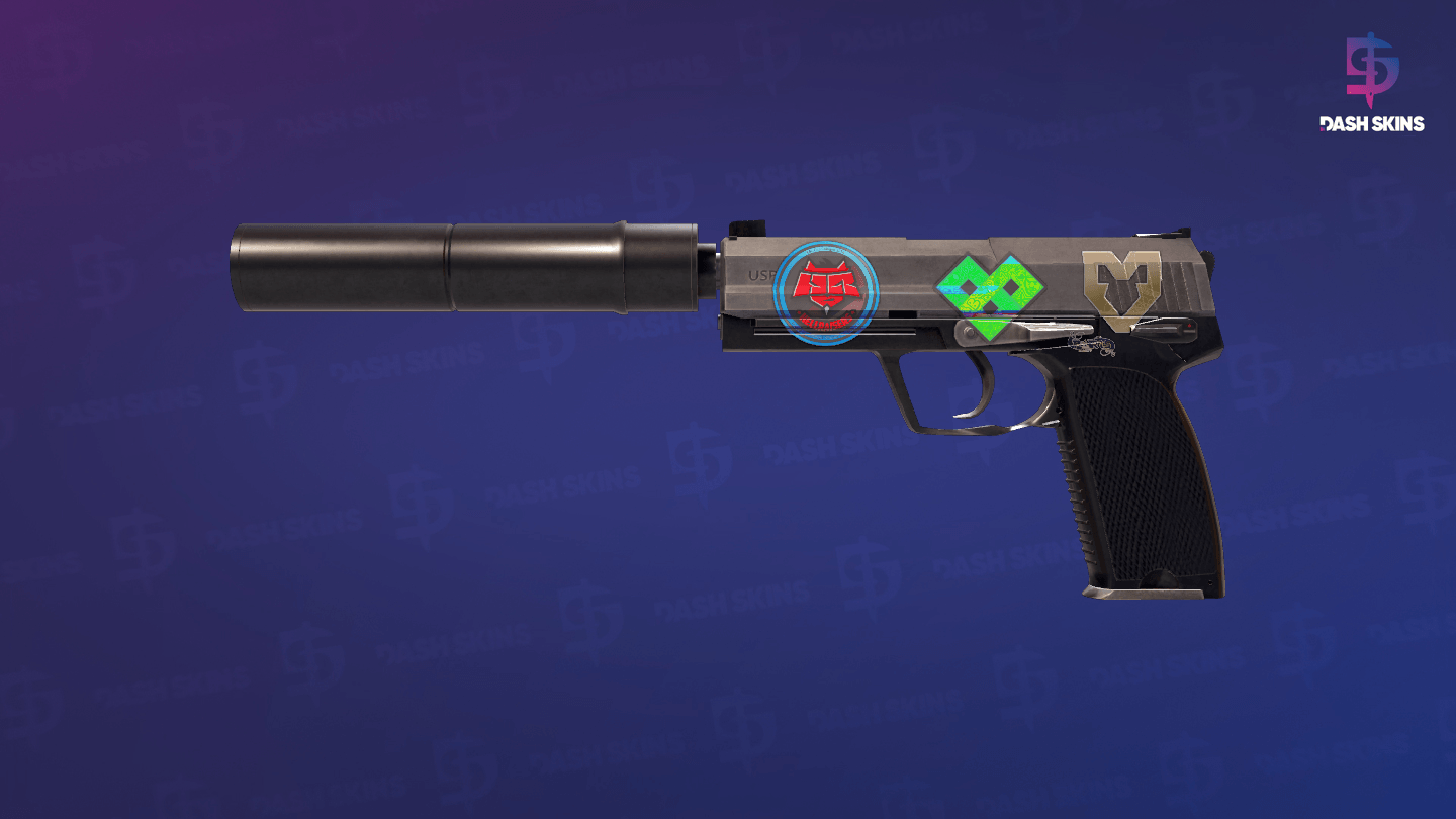 USP-S | Stainless (Field-Tested) Screenshot Playside