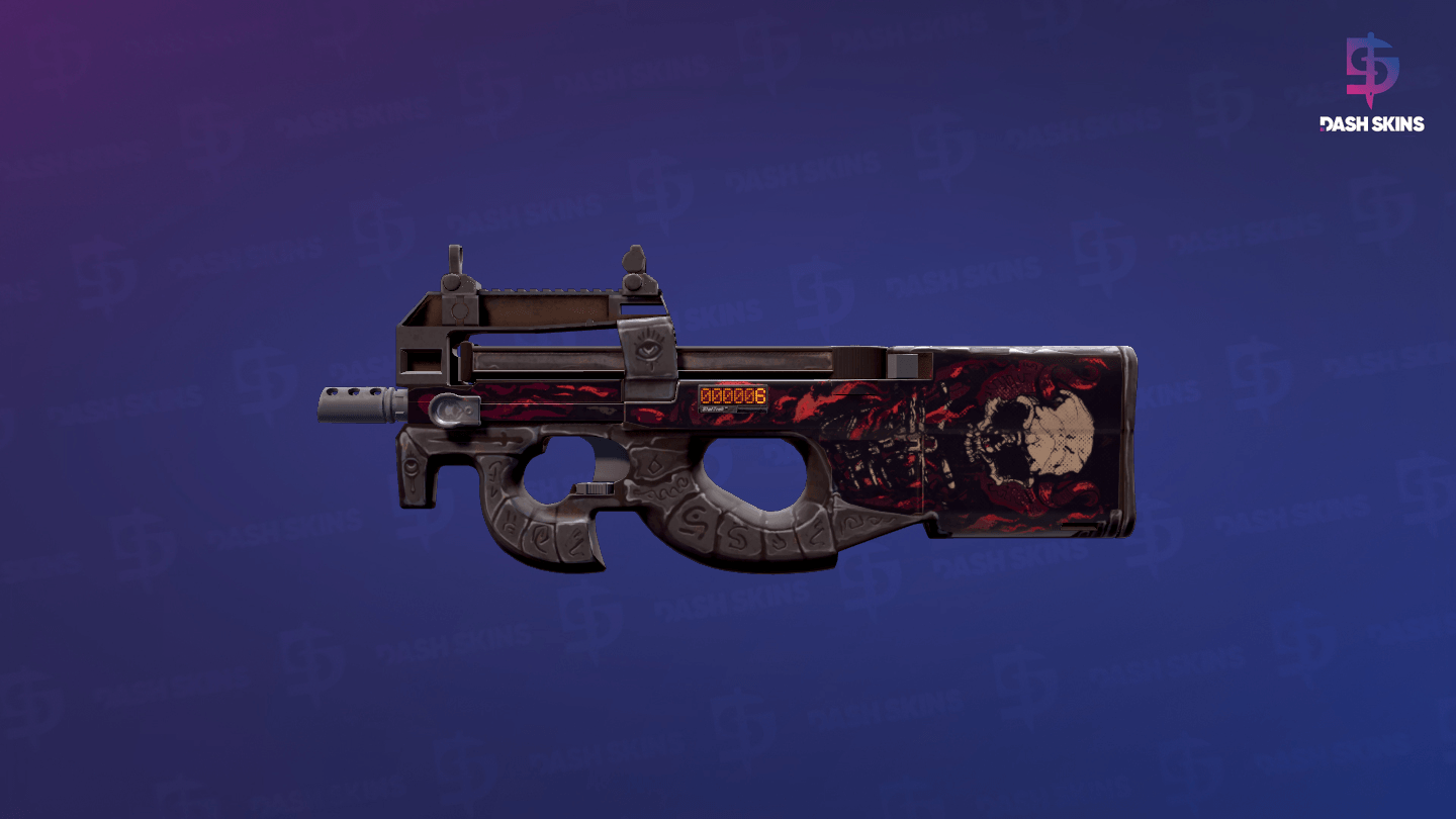 StatTrak™ P90 | Shallow Grave (Minimal Wear) Screenshot Playside