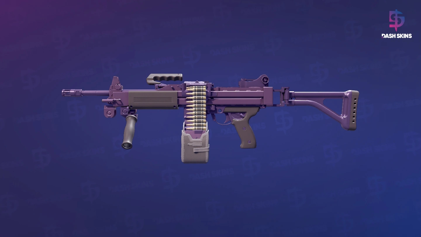 Negev | Sour Grapes (Factory New) Screenshot Playside