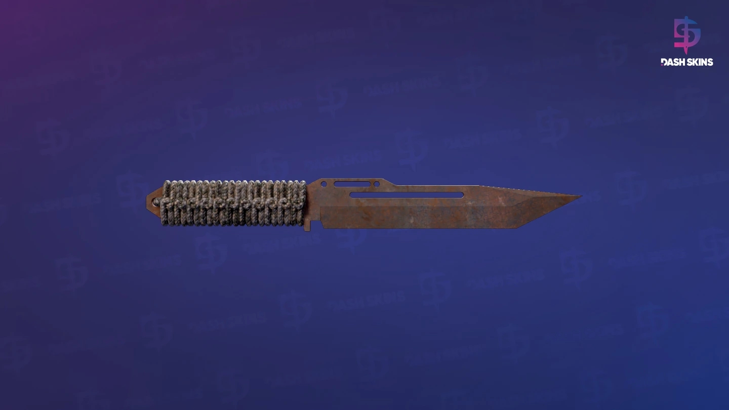 ★ Paracord Knife | Rust Coat (Battle-Scarred) Screenshot Playside