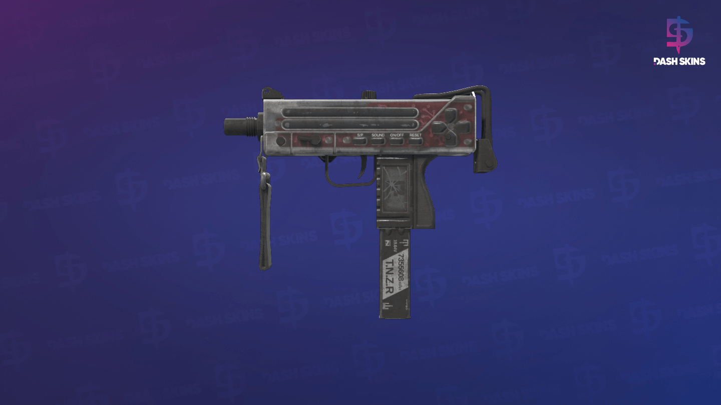 MAC-10 | Button Masher (Battle-Scarred) Screenshot Playside