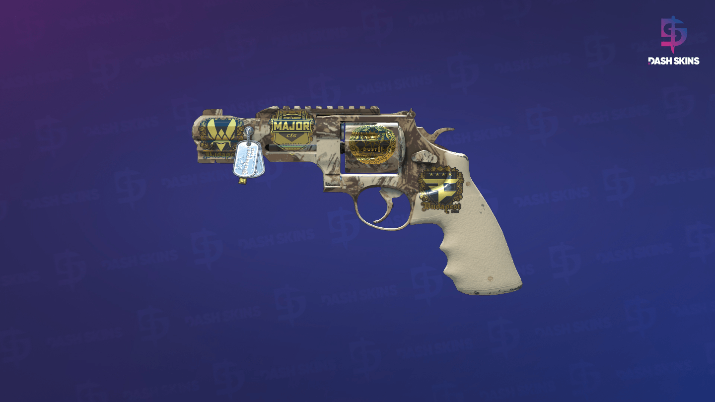 Souvenir R8 Revolver | Desert Brush (Minimal Wear) Screenshot Playside