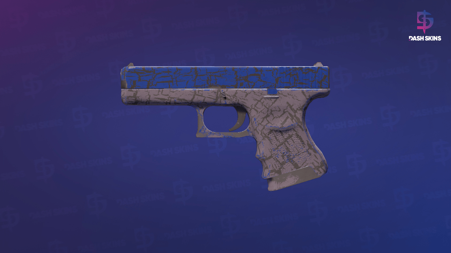 Glock-18 | Blue Fissure (Field-Tested) Screenshot Playside