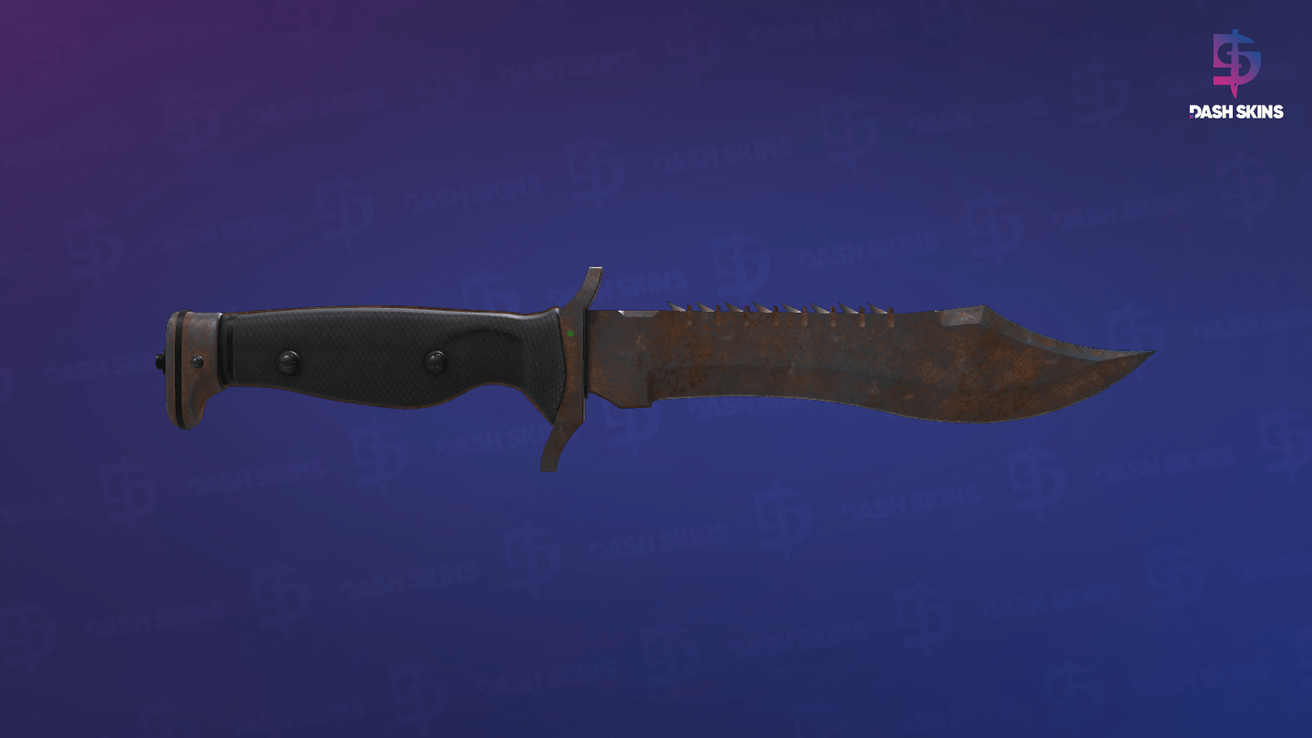 ★ Bowie Knife | Rust Coat (Battle-Scarred) Screenshot Playside