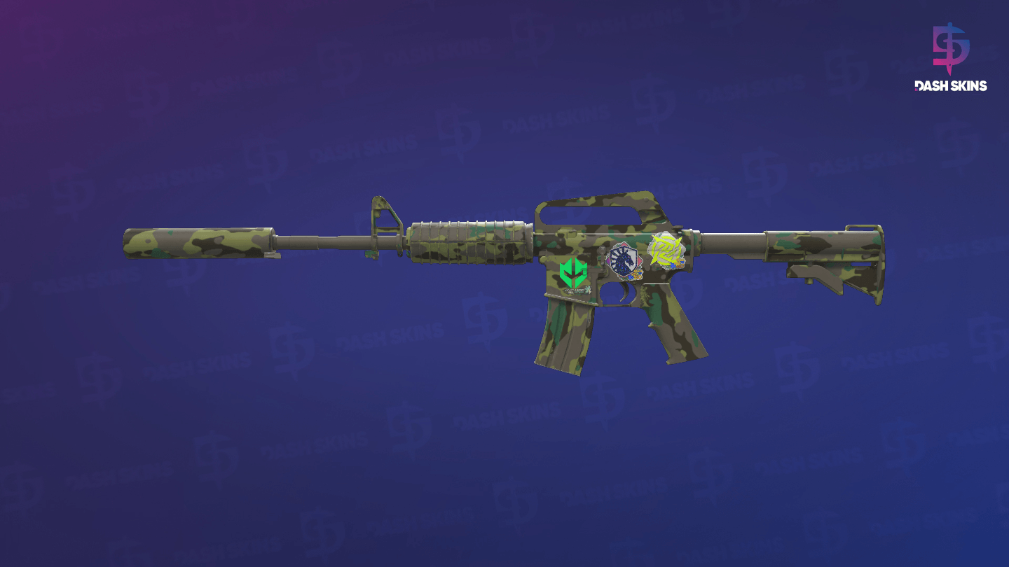 M4A1-S | Boreal Forest (Minimal Wear) Screenshot Playside