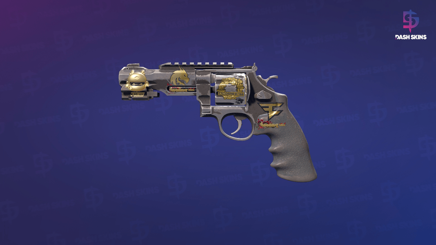 Souvenir R8 Revolver | Night (Battle-Scarred) Screenshot Playside