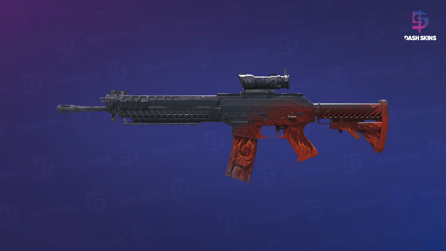 SG 553 | Darkwing (Field-Tested) Screenshot Playside