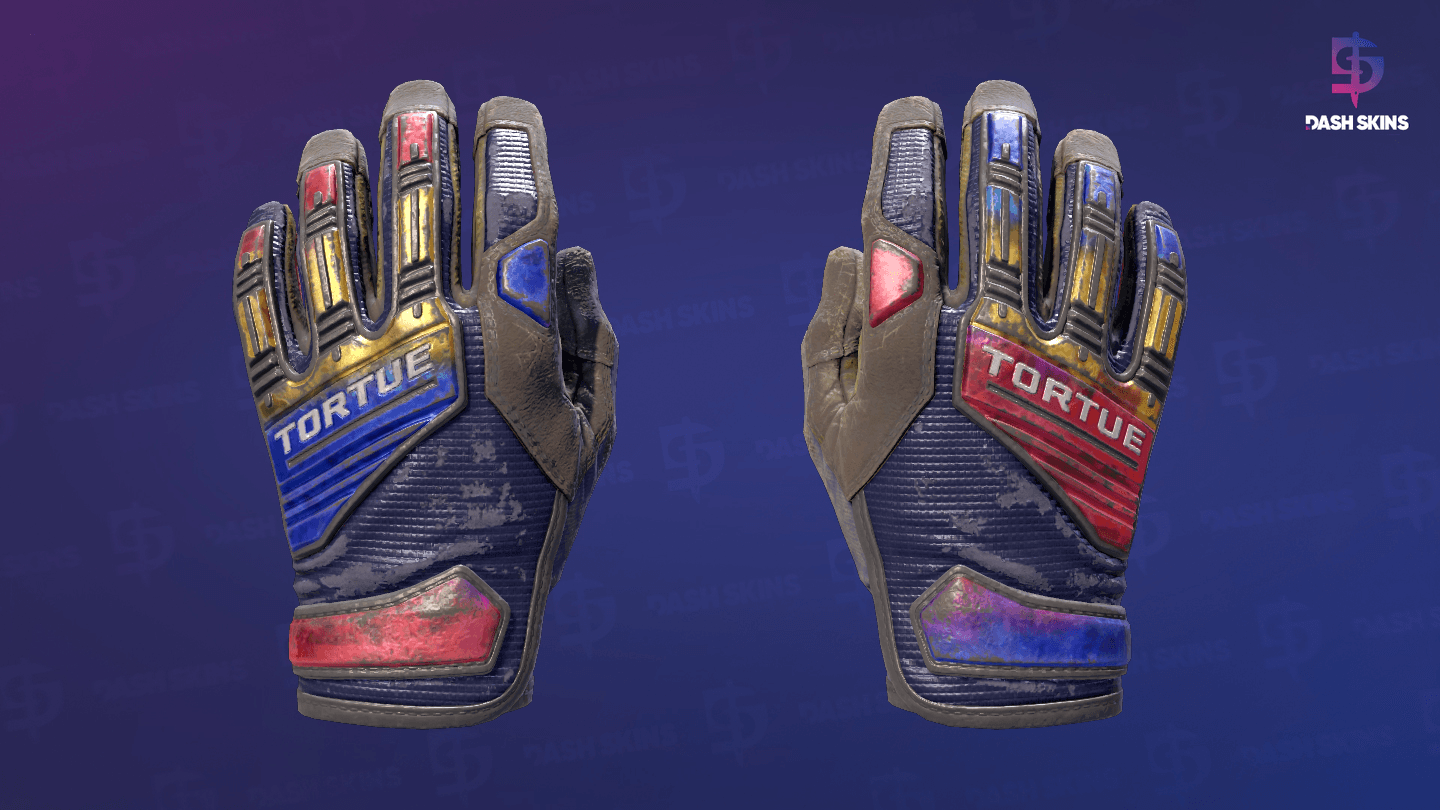 ★ Specialist Gloves | Marble Fade (Well-Worn) Screenshot Playside