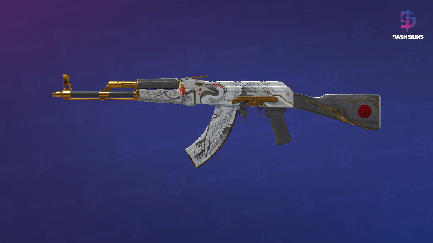 AK-47 | Crane Flight (Minimal Wear) Screenshot Playside