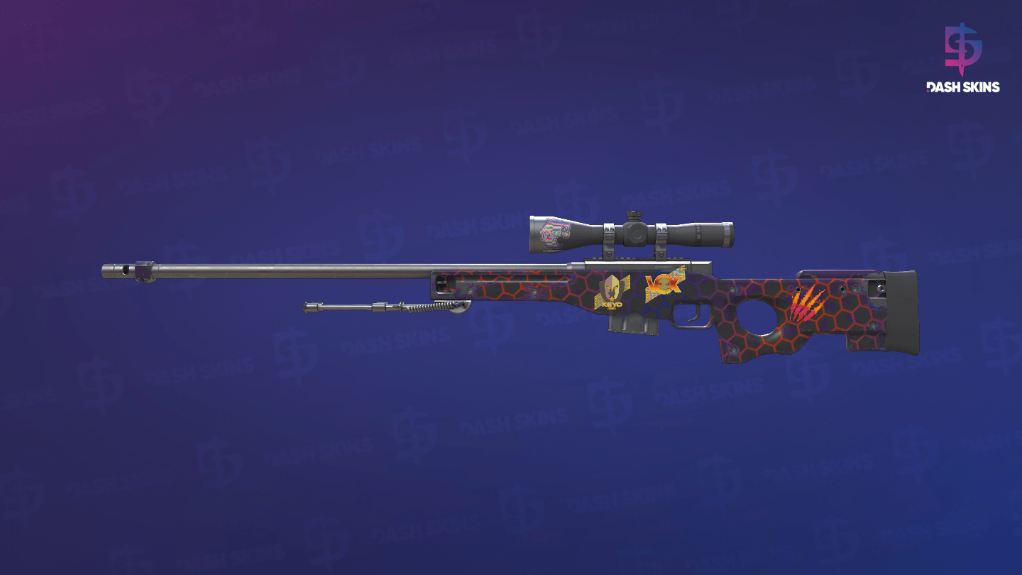 AWP | Electric Hive (Field-Tested) Screenshot Playside